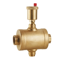 Air Separator combined with automatic air vent